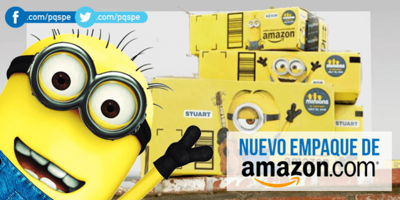 Agencia de Publicidad: Nuevo Packaging de Amazon
