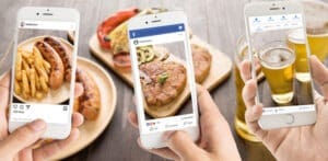 redes sociales bares restaurantes