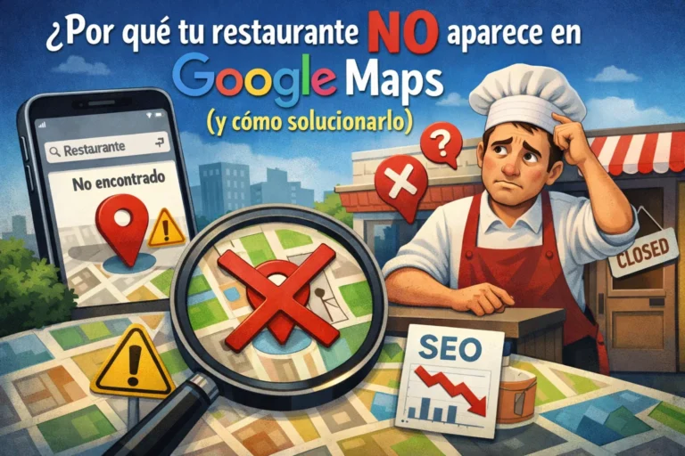 Por qué tu restaurante no aparece en Google