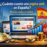 cuanto cuesta pagina web españa