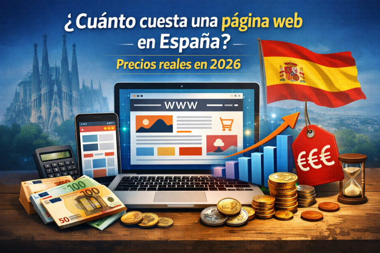cuanto cuesta pagina web españa