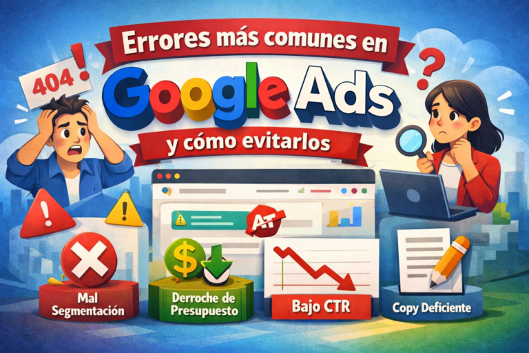 errores google ads