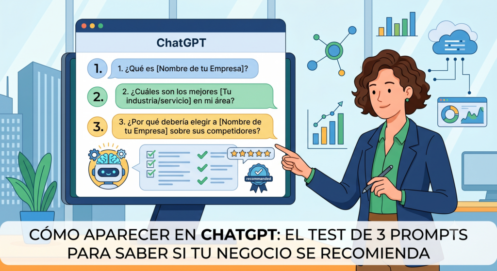 Cómo aparecer en ChatGPT