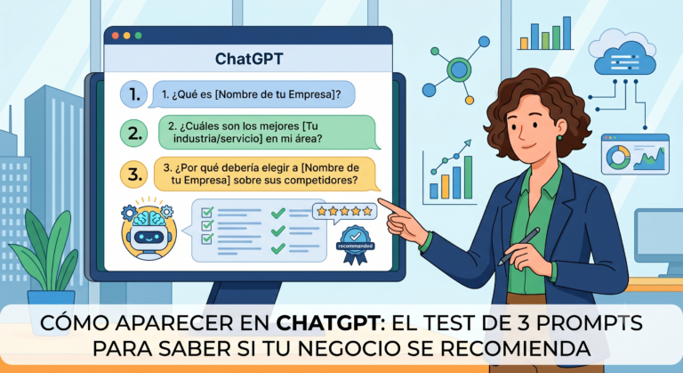 Cómo aparecer en ChatGPT